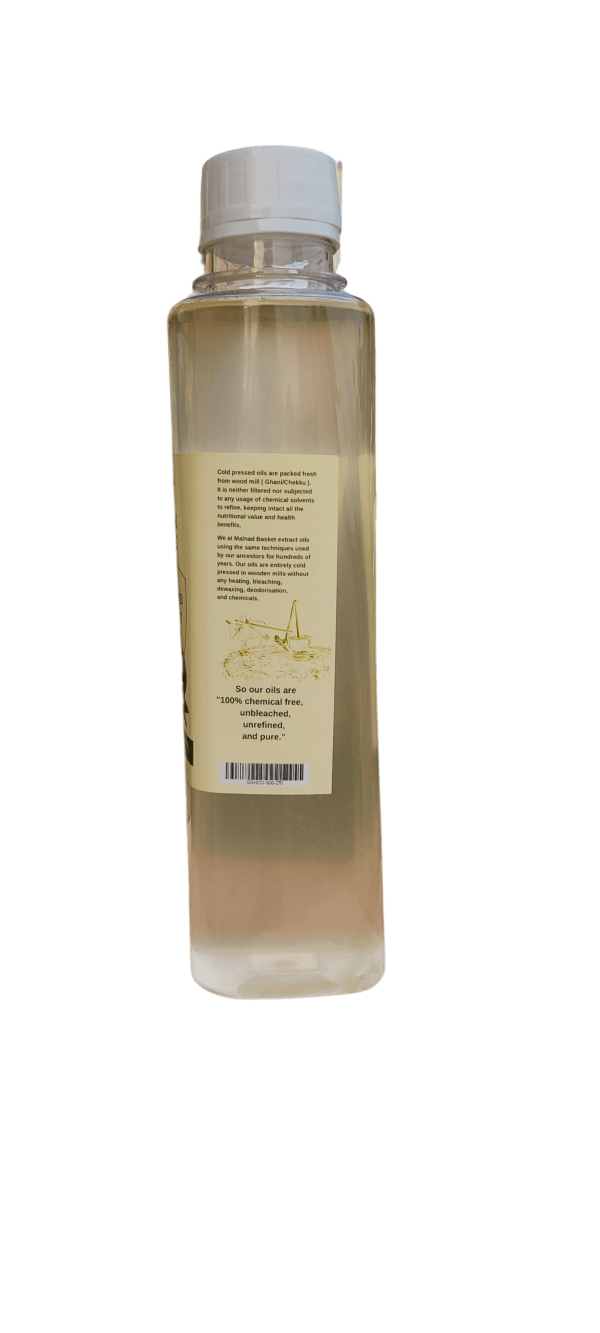 Malnad Basket Wood Pressed Coconut Oil 1000ml - Image 3