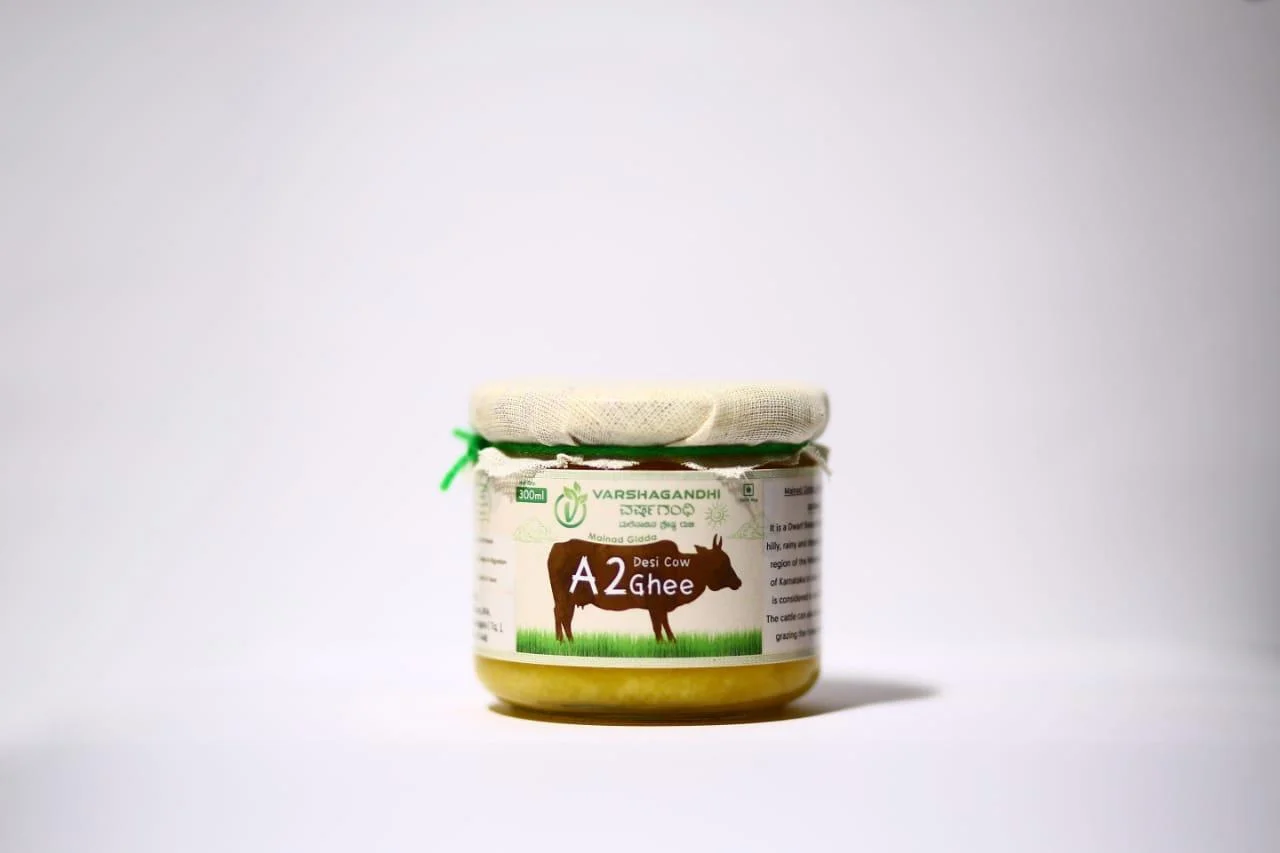 Malnad Gidda Desi Cow Ghee (300ml) - Image 2