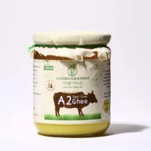 Malnad Gidda A2 Desi Cow Ghee (500ml) COMBO OFFER free Wild Raw honey Sample