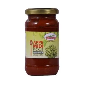 Malnad Appe Midi Mango Pickle - 200 g (100% Natural, No Preservatives, No Oil) Pack Of 2