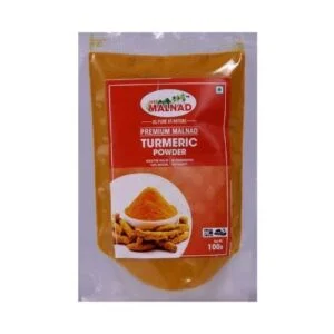 Malnad Turmeric Powder - 100 g (No Preservatives, 100% Natural)