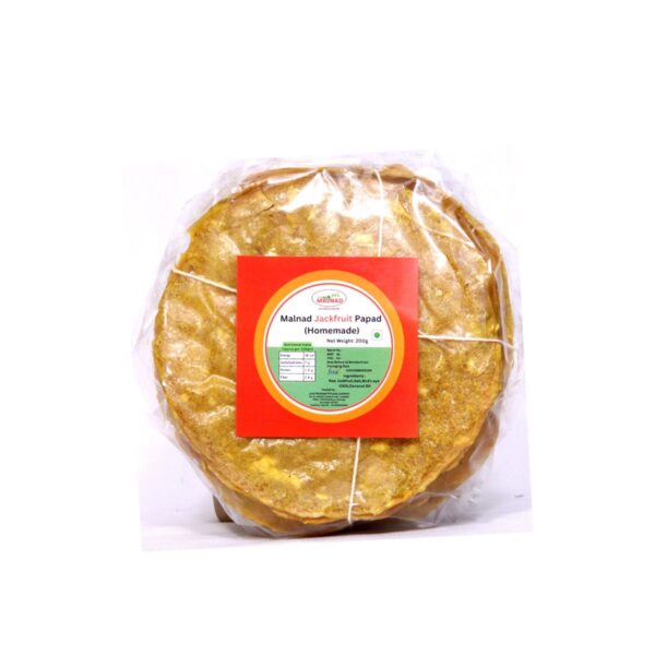 MALNAD RAW JACKFRUIT PAPAD (HALASINA HAPPALA) FROM JUST MALNAD