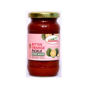 Malnad Bitter Orange Pickle | Tender Bitter Orange Pickle | Product from Just Malnad | 100% Pure & Natural | Glass Jar | 200gm