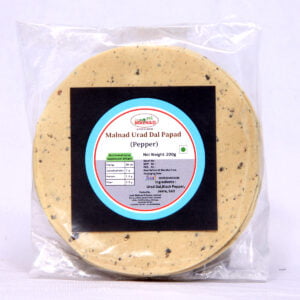 MALNAD URAD-DAL PAPAD WITH BLACK PEPPER | FROM JUST MALNAD | 100% PURE & NATURALS