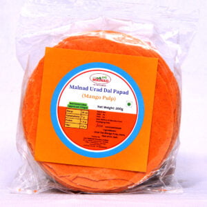 MALNAD URAD-DAL PAPAD WITH MANGO PULP | FROM JUST MALNAD | 100% PURE & NATURAL