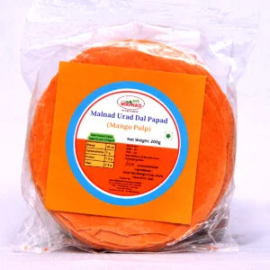 MALNAD URAD-DAL PAPAD WITH MANGO PULP | FROM JUST MALNAD | 100% PURE & NATURAL