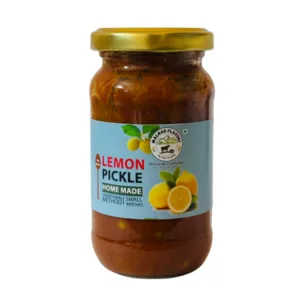 Malnad Lemon Pickle | Tender Lemon Pickle | Product from Malnad Flavors | 100% Pure & Natural | Glass Jar | 200gm