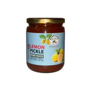 Malnad Lemon Pickle | Tender Lemon Pickle | Product fromMalnad Flavors | 100% Pure & Natural | Glass Jar | 500gm | Glass Jar