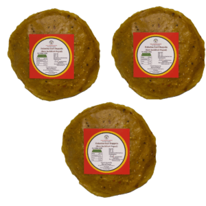 MALNAD RAW JACKFRUIT PAPAD (HALASINA HAPPALA) | 100% PURE & NATURAL | PACK OF 3