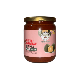 Malnad Bitter Orange Pickle | Tender Bitter Orange Pickle | Product from Just Malnad | 100% Pure & Natural | Glass Jar | 500gm