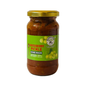 Malnad Goosberry Pickle | Tender Gooseberry Pickle | Product from Malnad flavors | 100% Pure & Natural | Glass Jar| 200gm